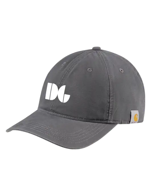 Carhartt Dark Grey Cotton Canvas Cap w/DG Logo