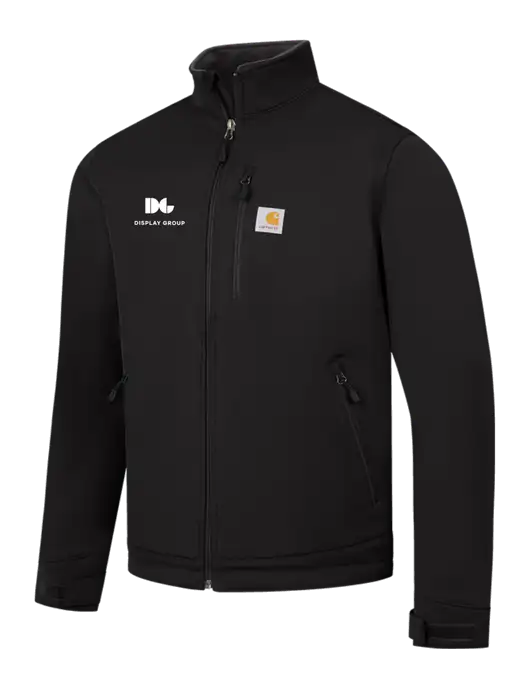 Carhartt Black Crowley Soft Shell Jacket w/Display Group Logo