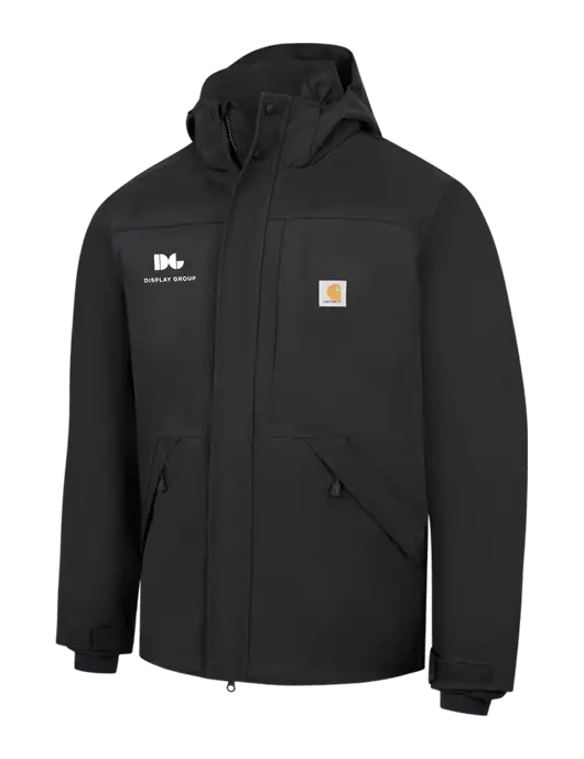 Carhartt Black Storm Defender Shoreline Jacket w/Display Group Logo