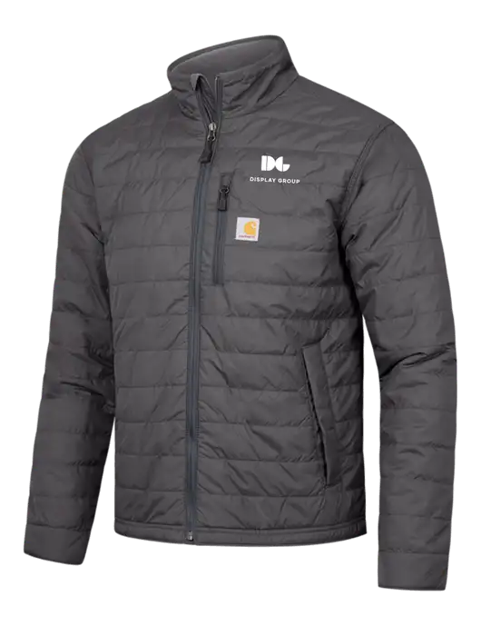 Carhartt Dark Grey Gilliam Jacket w/Display Group Logo