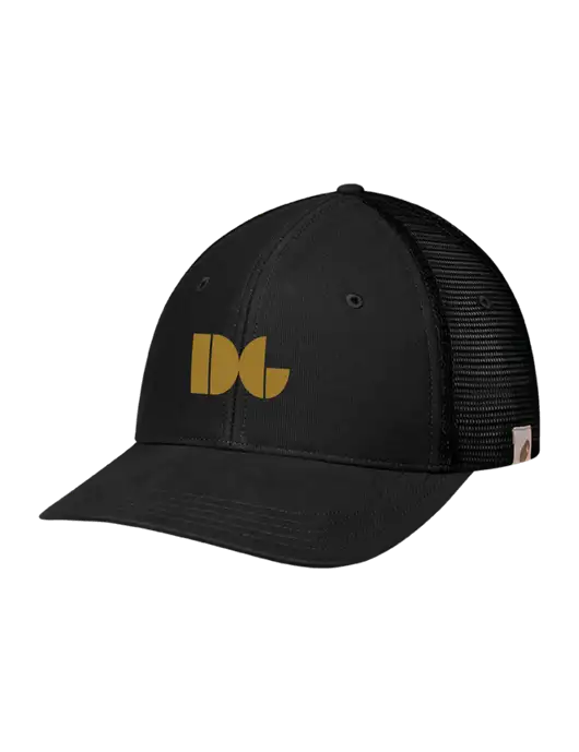 Carhartt Black Canvas Trucker Cap w/DG Logo