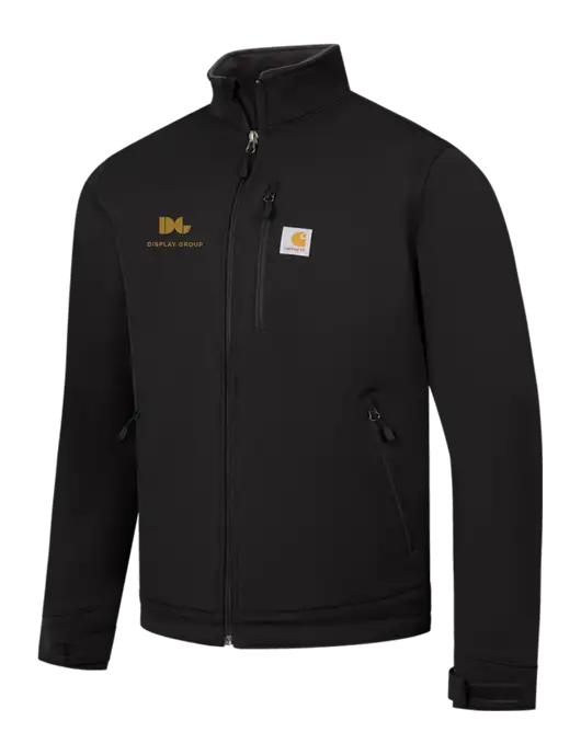 Carhartt Black Crowley Soft Shell Jacket w/Display Group Logo