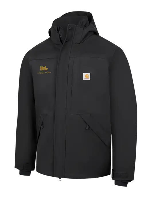 Carhartt Black Storm Defender Shoreline Jacket w/Display Group Logo