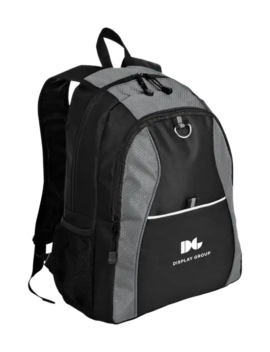 Honeycomb Grey/Black Backpack w/Display Group Logo