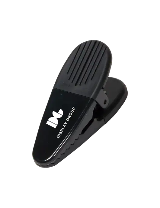 Magnetic Black Power Clip w/Display Group Logo