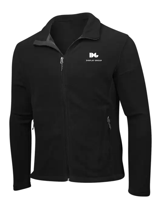 Black Fleece Jacket w/Display Group Logo