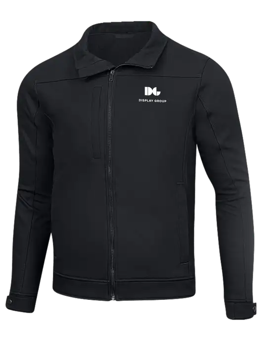 Cornerstone Charcoal Duck Bonded Soft Shell Jacket w/Display Group Logo