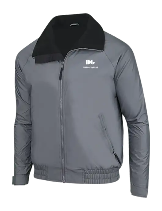 Dark Grey/Black Classic Competitor Jacket w/Display Group Logo