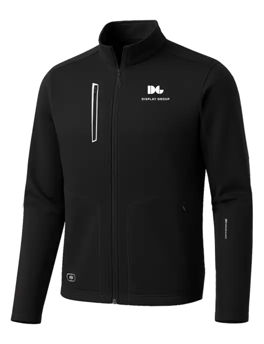 OGIO Blacktop Endurance Fulcrum Full-Zip w/Display Group Logo