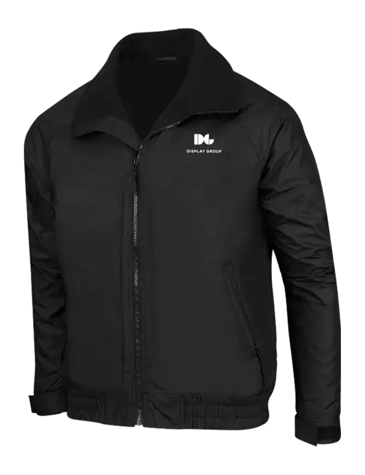True Black/True Black Classic Competitor Jacket w/Display Group Logo