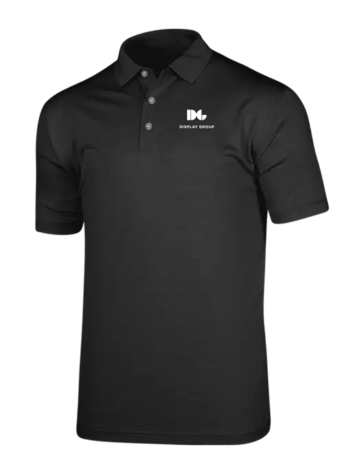 Callaway Vibrant Black Ventilated Polo w/Display Group Logo