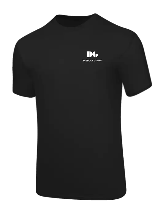 Core Blend Black T-Shirt w/Display Group Logo