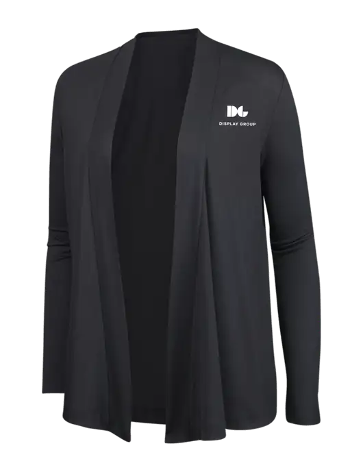 Smoke Grey Womens Concept Cardigan w/Display Group Logo