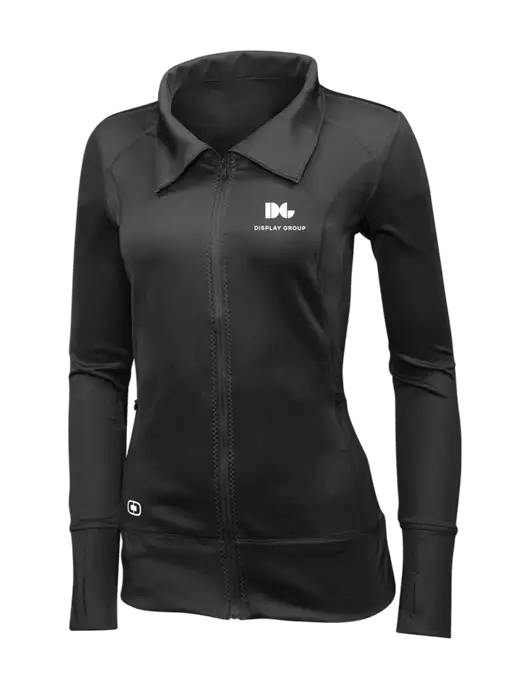 OGIO Blacktop Womens Endurance Fulcrum Full-Zip w/Display Group Logo