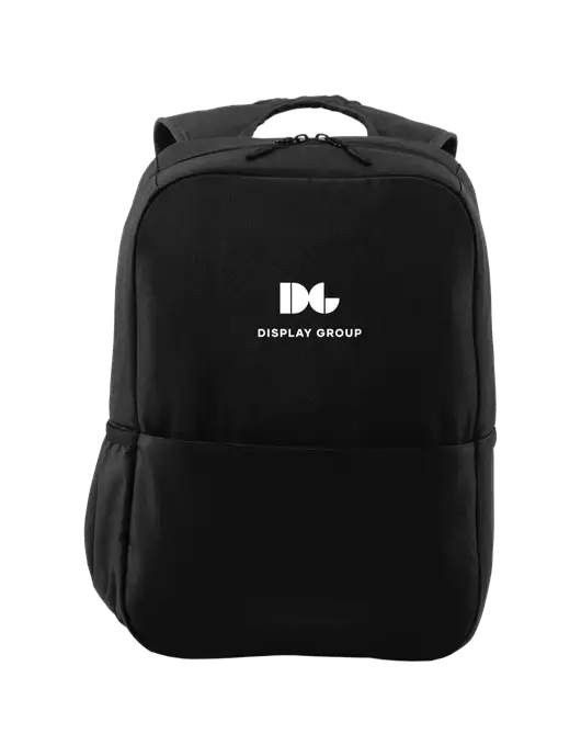 Access Square Laptop Black Backpack w/Display Group Logo