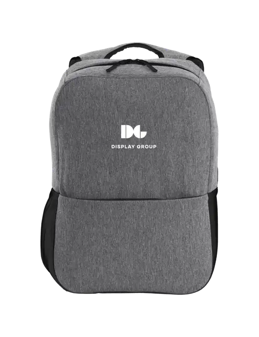 Access Square Laptop Graphite Heather/Black Backpack w/Display Group Logo