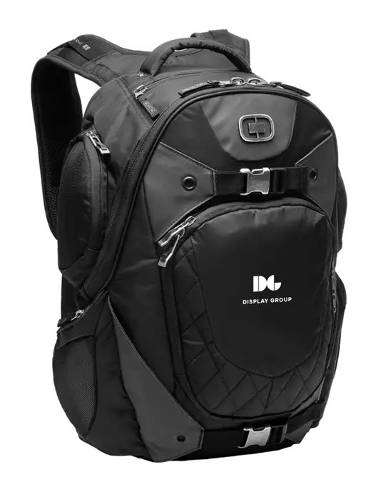 OGIO Black Squadron Pack w/Display Group Logo