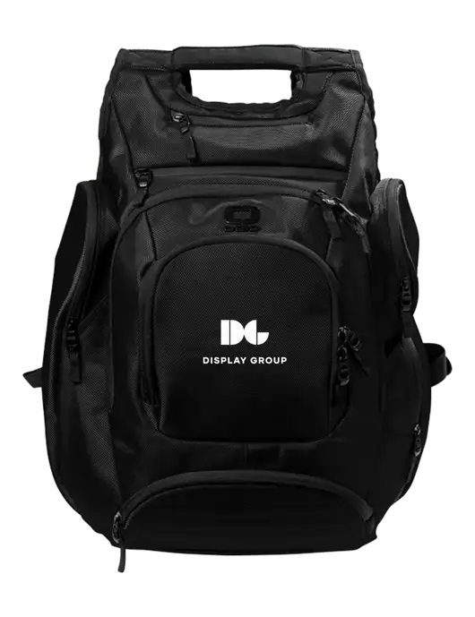 OGIO Blacktop Metro Ballistic Laptop Backpack w/Display Group Logo
