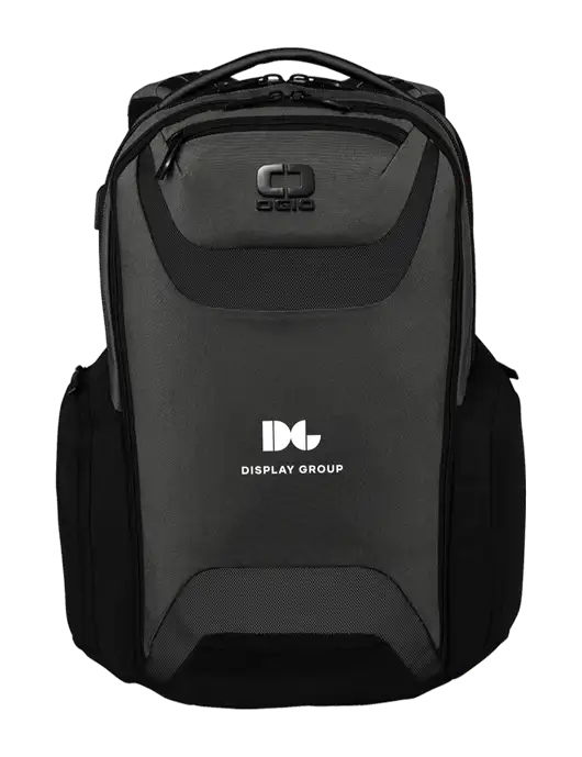 OGIO Tarmac Charcoal Connected Pack w/Display Group Logo