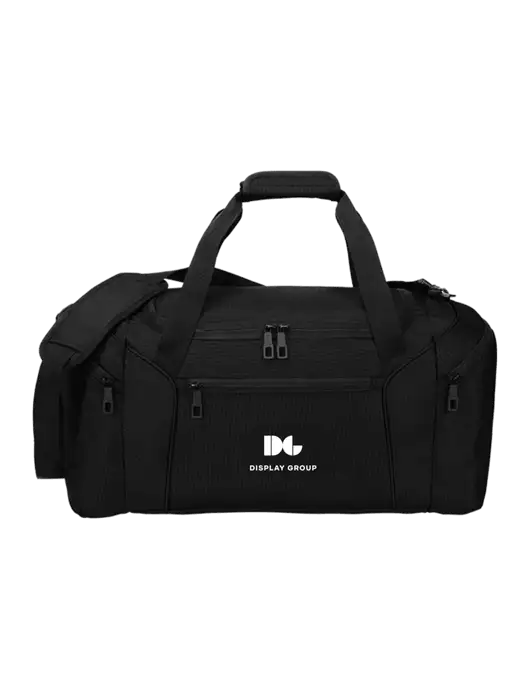 Slim & Lite Black Duffel    w/Display Group Logo