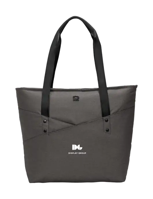 OGIO Tarmac Heather Downtown Tote 
 w/Display Group Logo
