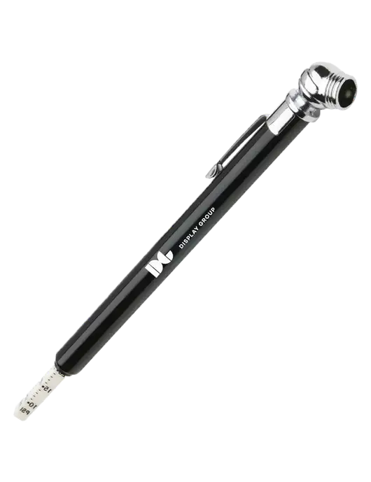 Quick View Black Tire Gauge w/Display Group Logo