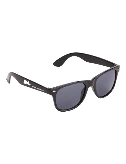 Daytona Black Sunglasses w/Display Group Logo