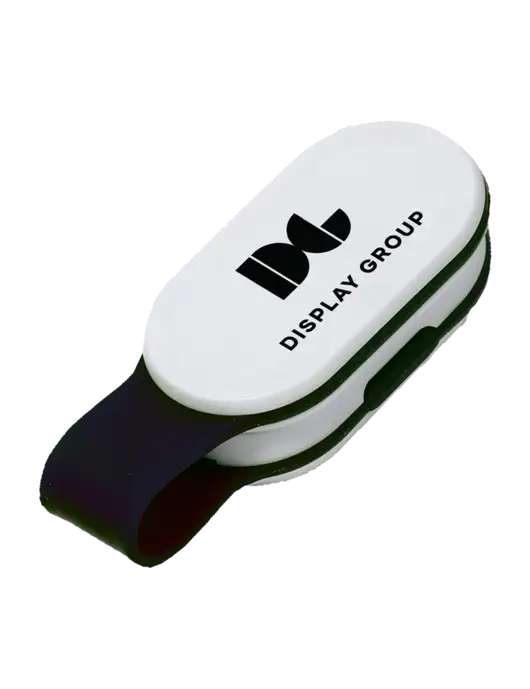 Magna Clip Black Personal Safety Light w/Display Group Logo
