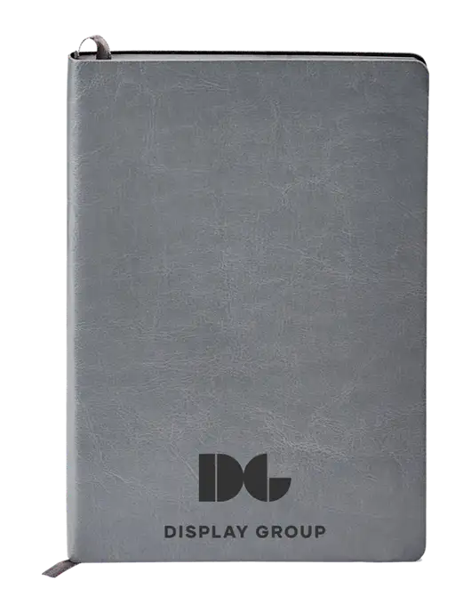 Fabrizio Grey Soft Cover 5.75 x 8.125 Journal w/Display Group Logo