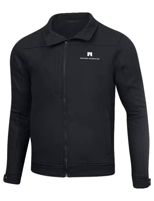 Cornerstone Charcoal Duck Bonded Soft Shell Jacket w/Fantasee Integration Logo