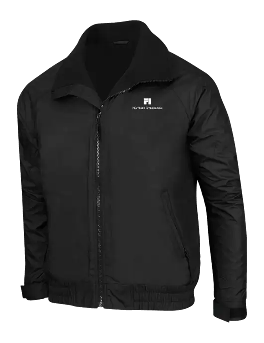 True Black/True Black Classic Competitor Jacket w/Fantasee Integration Logo
