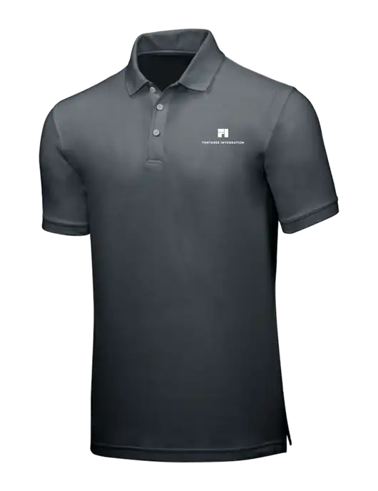 Dark Grey Core Classic Pique w/Fantasee Integration Logo