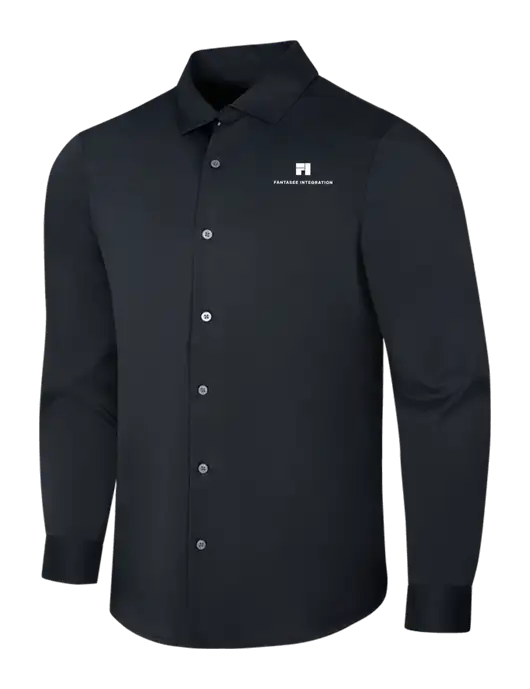 Black City Stretch Shirt w/Fantasee Integration Logo