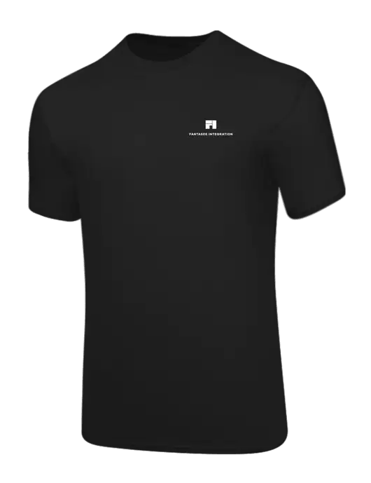 Core Blend Black T-Shirt w/Fantasee Integration Logo