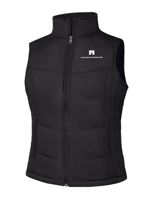 Womens Black/Black Vest w/Fantasee Integration Logo
