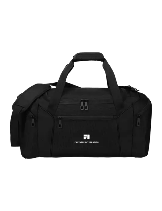 Slim & Lite Black Duffel    w/Fantasee Integration Logo