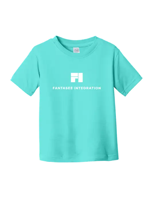 Rabbit Skins Carribean Toddler Fine Jersey Tee w/Fantasee Integration Logo