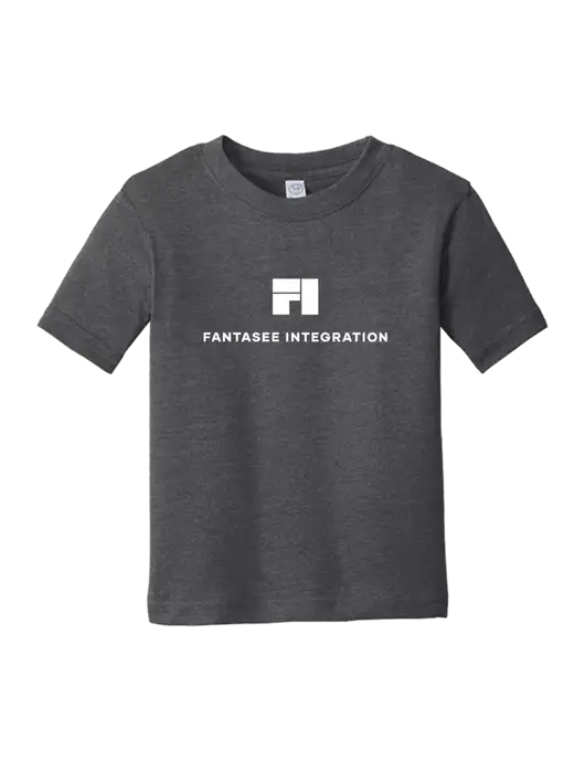 Rabbit Skins Vintage Smoke Toddler Fine Jersey Tee w/Fantasee Integration Logo