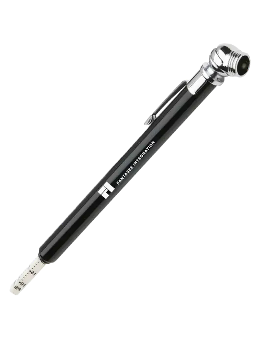 Quick View Black Tire Gauge w/Fantasee Integration Logo