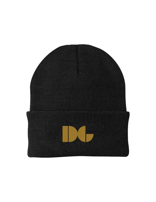 Black Knit Cap w/DG Logo