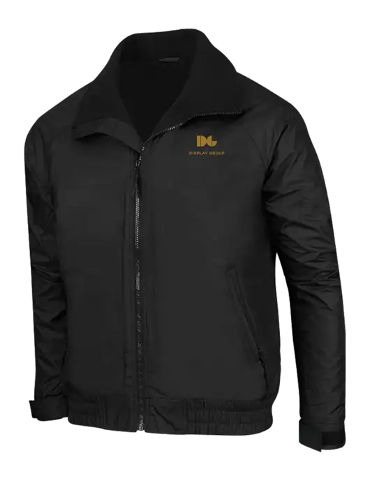 True Black/True Black Classic Competitor Jacket w/Display Group Logo