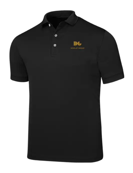 Callaway Ottoman Black Polo w/Display Group Logo