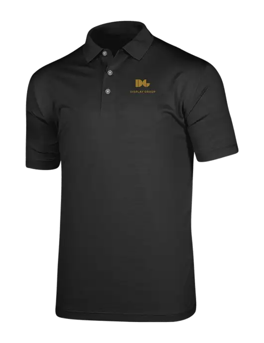 Callaway Vibrant Black Ventilated Polo w/Display Group Logo