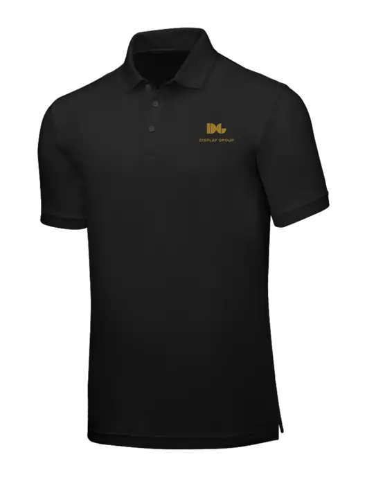 Black Core Classic Pique w/Display Group Logo