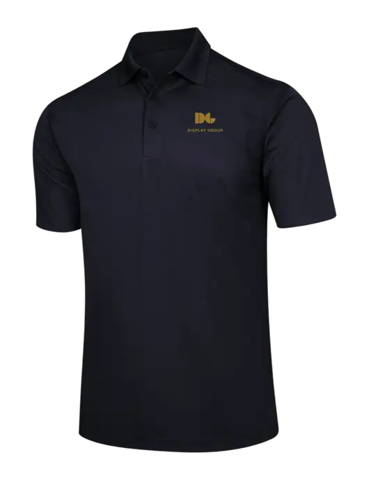 Black Micropique Sport-Wick Polo w/Display Group Logo