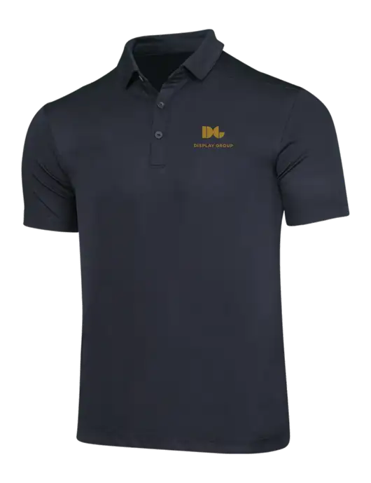 Black Posi-UV Pro Polo w/Display Group Logo