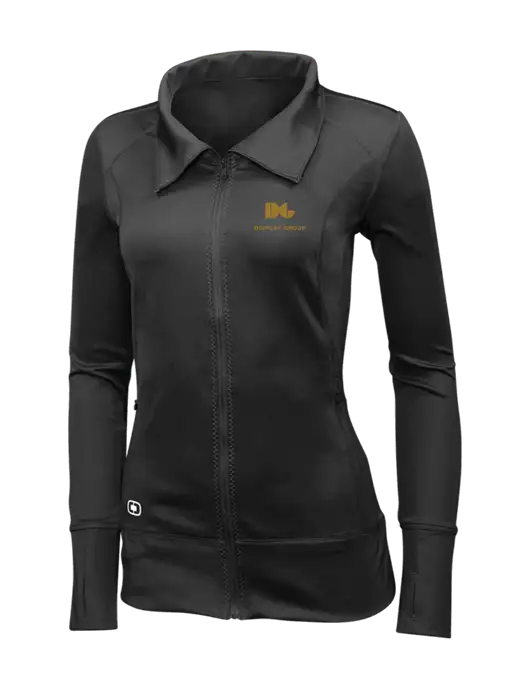 OGIO Blacktop Womens Endurance Fulcrum Full-Zip w/Display Group Logo