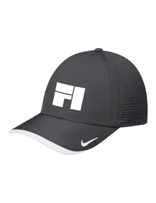 Nike Dark Grey/White Dri-FIT Perforated Performance Cap w/Fantasee Integration Logo