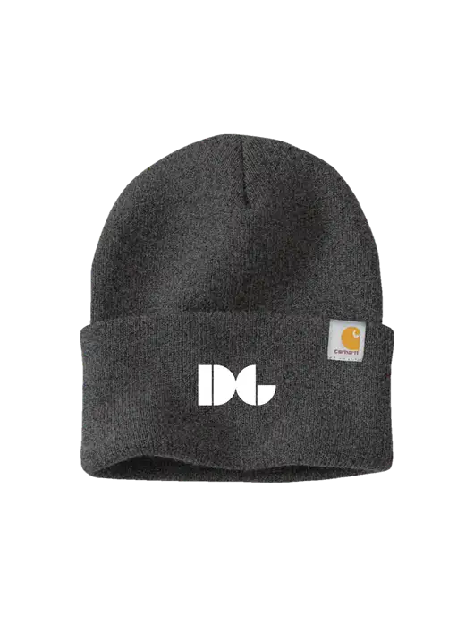 Carhartt Dark Grey Watch Cap 2.0 w/DG Logo