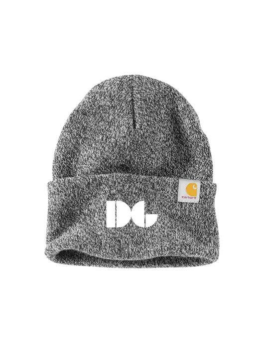 Carhartt Medium Grey Heather Watch Cap 2.0 w/DG Logo